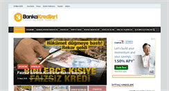 Desktop Screenshot of banka-kredileri.com