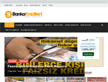 Tablet Screenshot of banka-kredileri.com